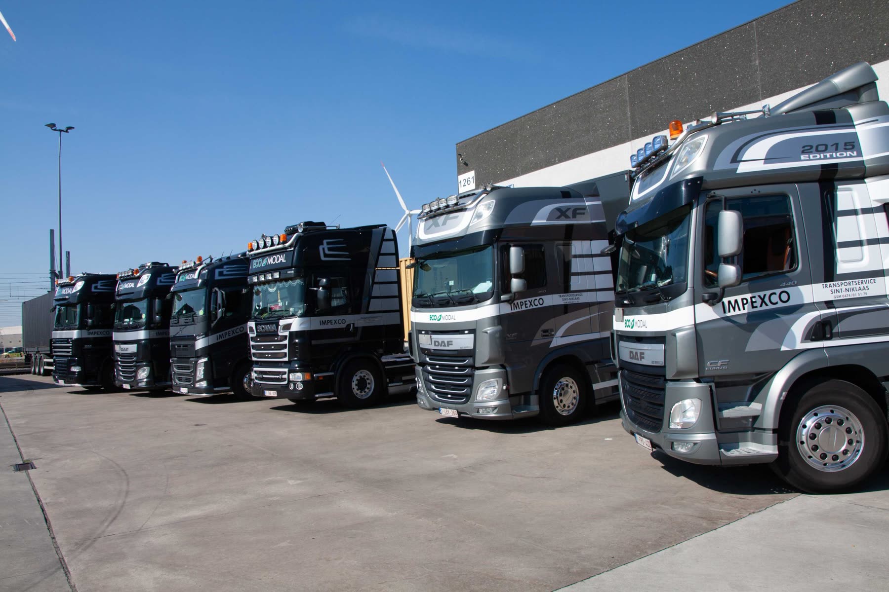 Vloot van Impexco Transport
